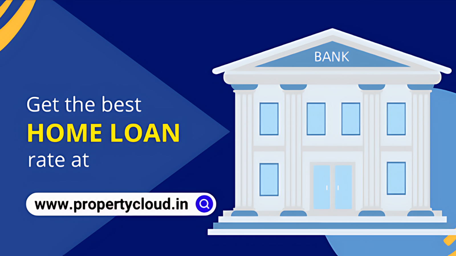 Get in touch with PropertyCloud, to get the best advice related to home loans at the best interest rate.