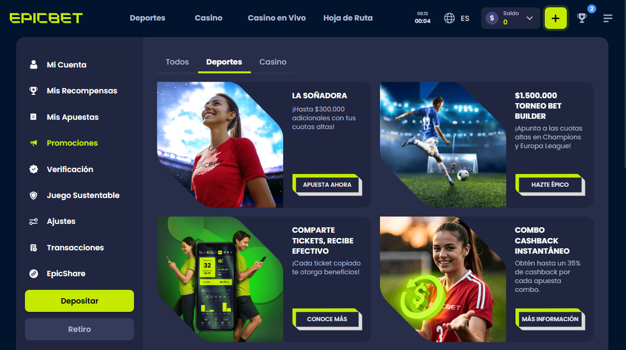 Epicbet opiniones