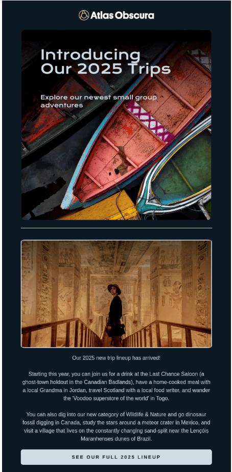 A person standing in a room with boats
Description automatically generated