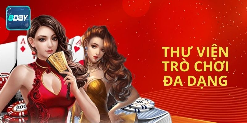 Giới thiệu 8DAY với thư viện trò chơi đa dạng