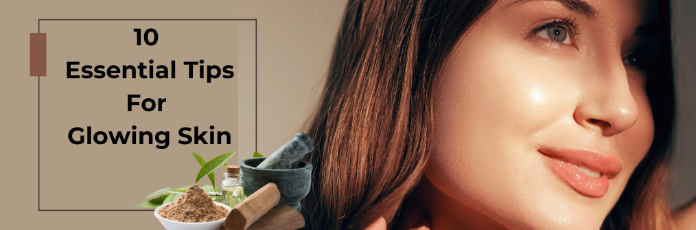  Woman using sheet mask and applying essence in a glowing routine
