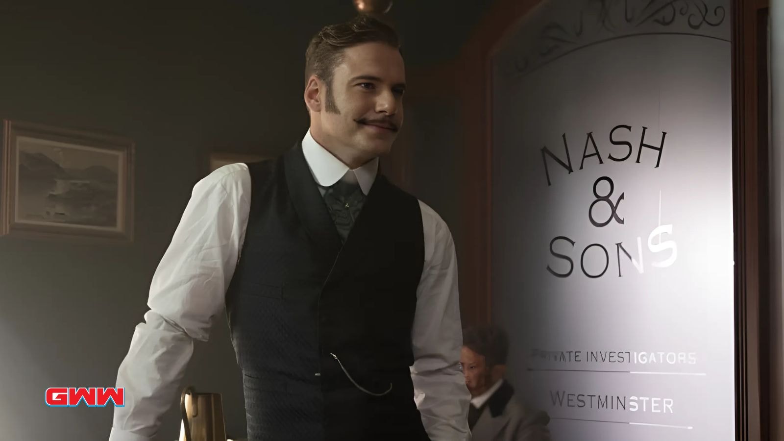 	Felix Scott as  Detective Patrick Nash in Miss Scarlet and the Duke Season 5