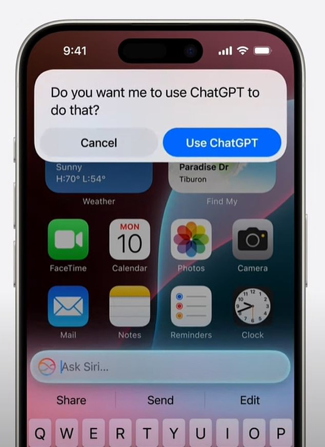 5. Nouvelle mise à jour iOS d'iPhone : Intégration de Chat GPT