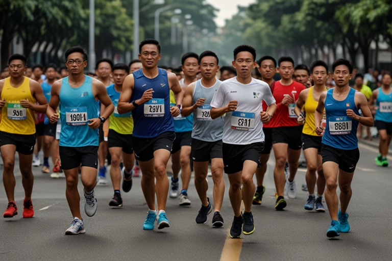 Contoh Sijil International Virtual Run Series 2024
