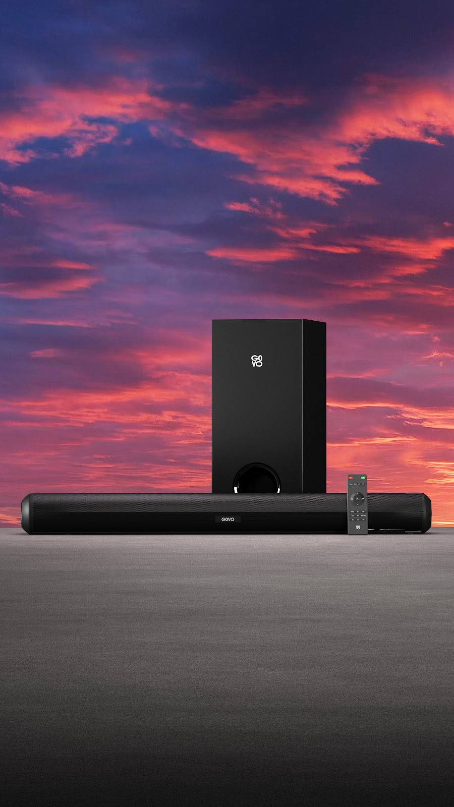 Gosurround 850 have only soundbar with woofer