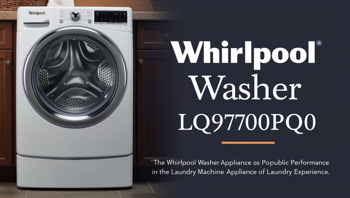 Whirlpool Washer LSQ9700PQ0