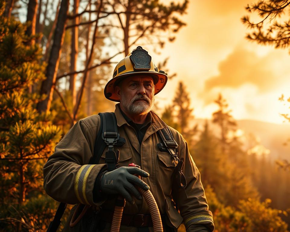 bombero forestal