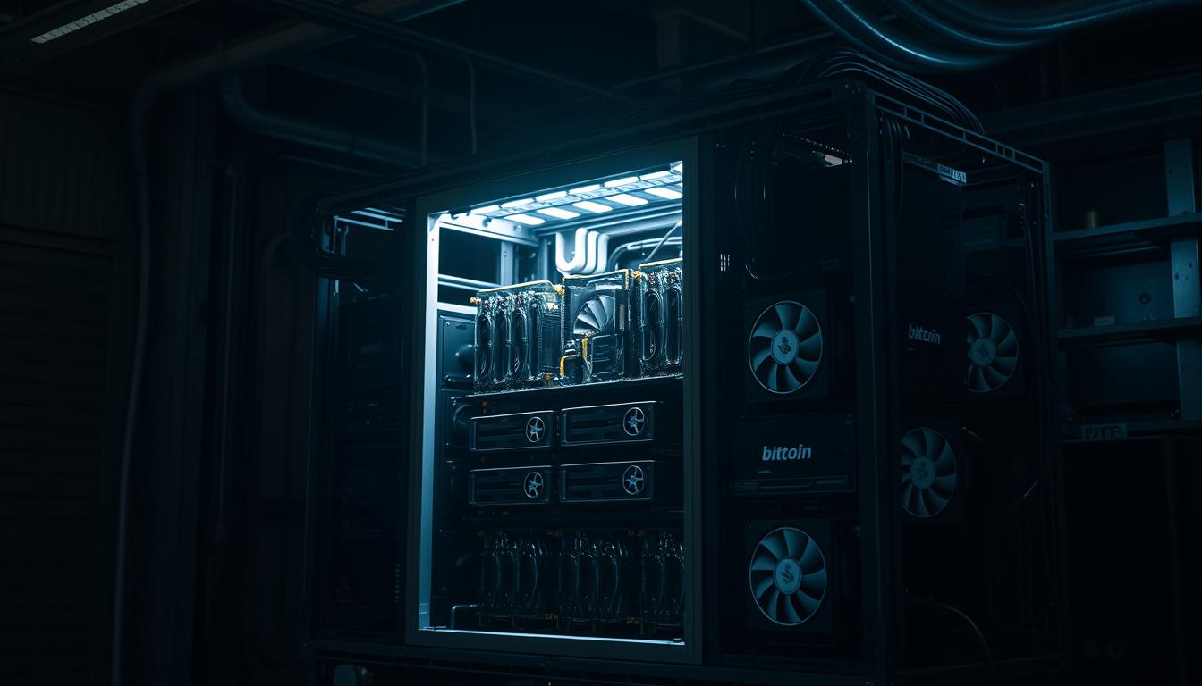 cryptocurrency mining machine