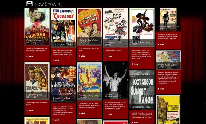 Classic Cinema Online sélection de films gratuite