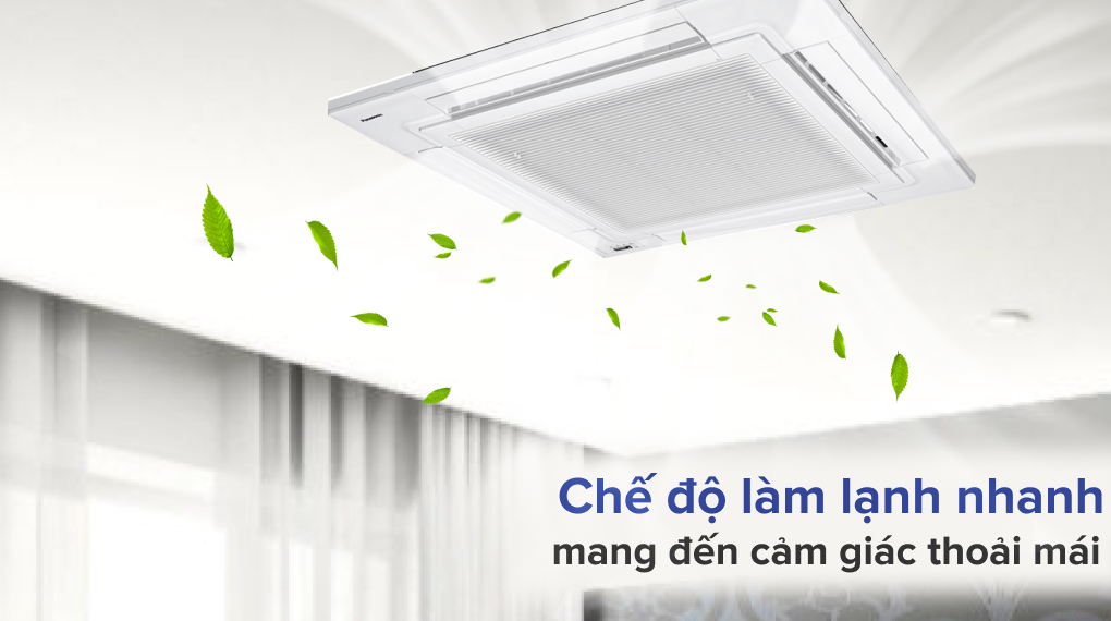Máy lạnh âm trần Panasonic Inverter 2 HP S-1821PU3H/ U-21PR1H5 - Công nghệ làm lạnh