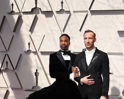 Imagen de Billy Porter in a Christian Siriano tuxedo at the 2019 Oscars