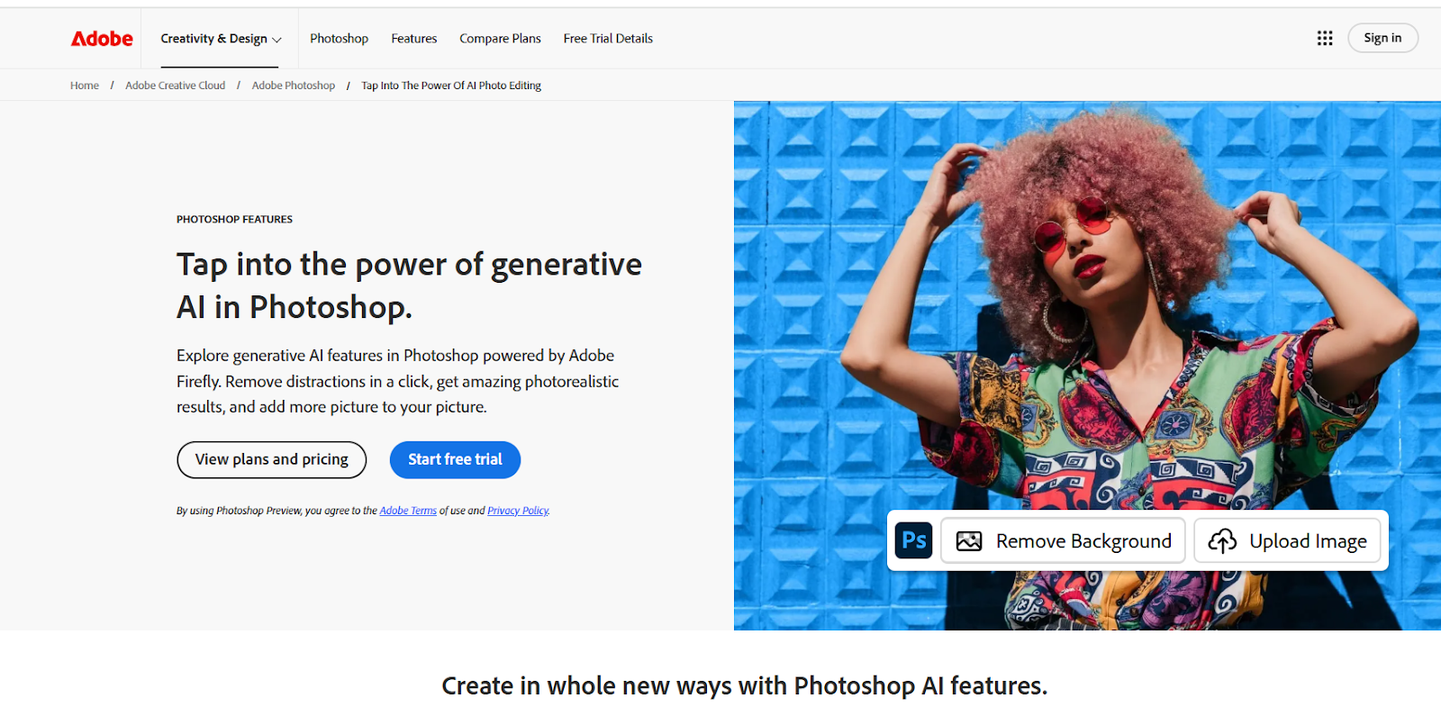 Adobe photoshop AI for iPhone