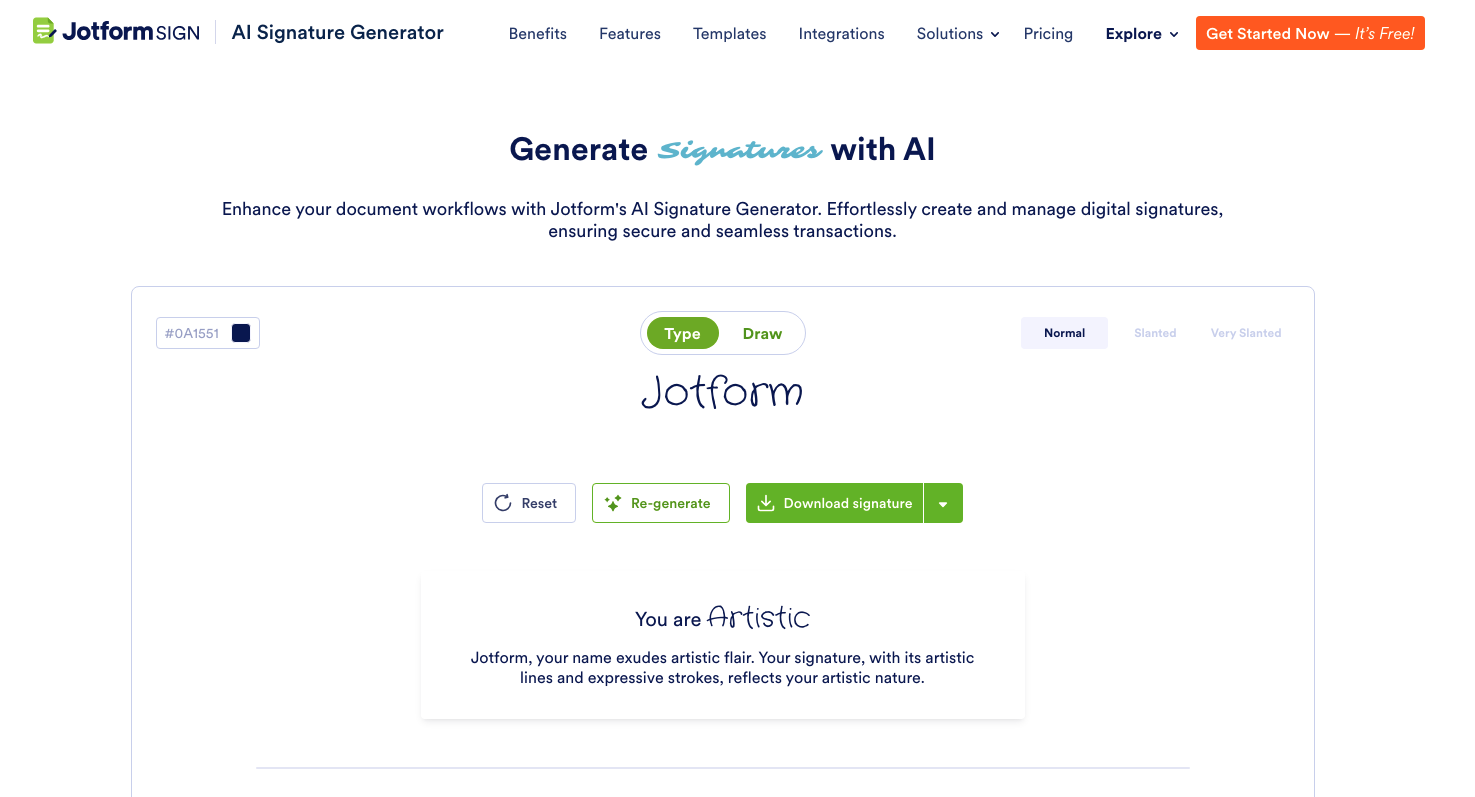 AI Signature Generators