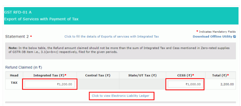 GST Refund – Exports of Services