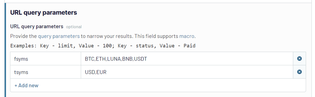api to excel source url query