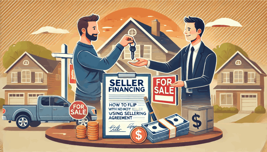 How to Flip Houses with No Money Using Seller Financing