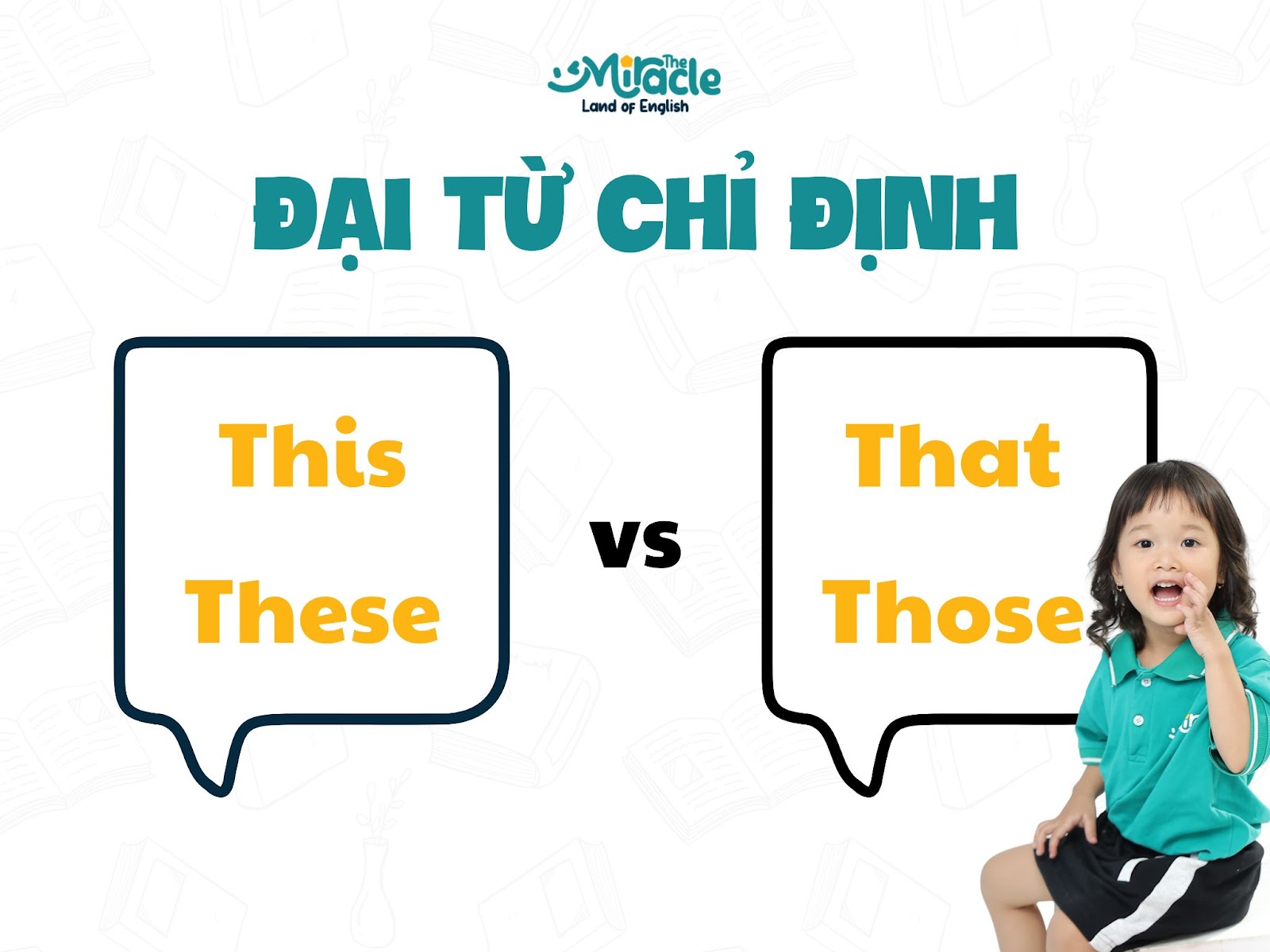 Tất tần tật về This – That – These – Those bé cần biết!