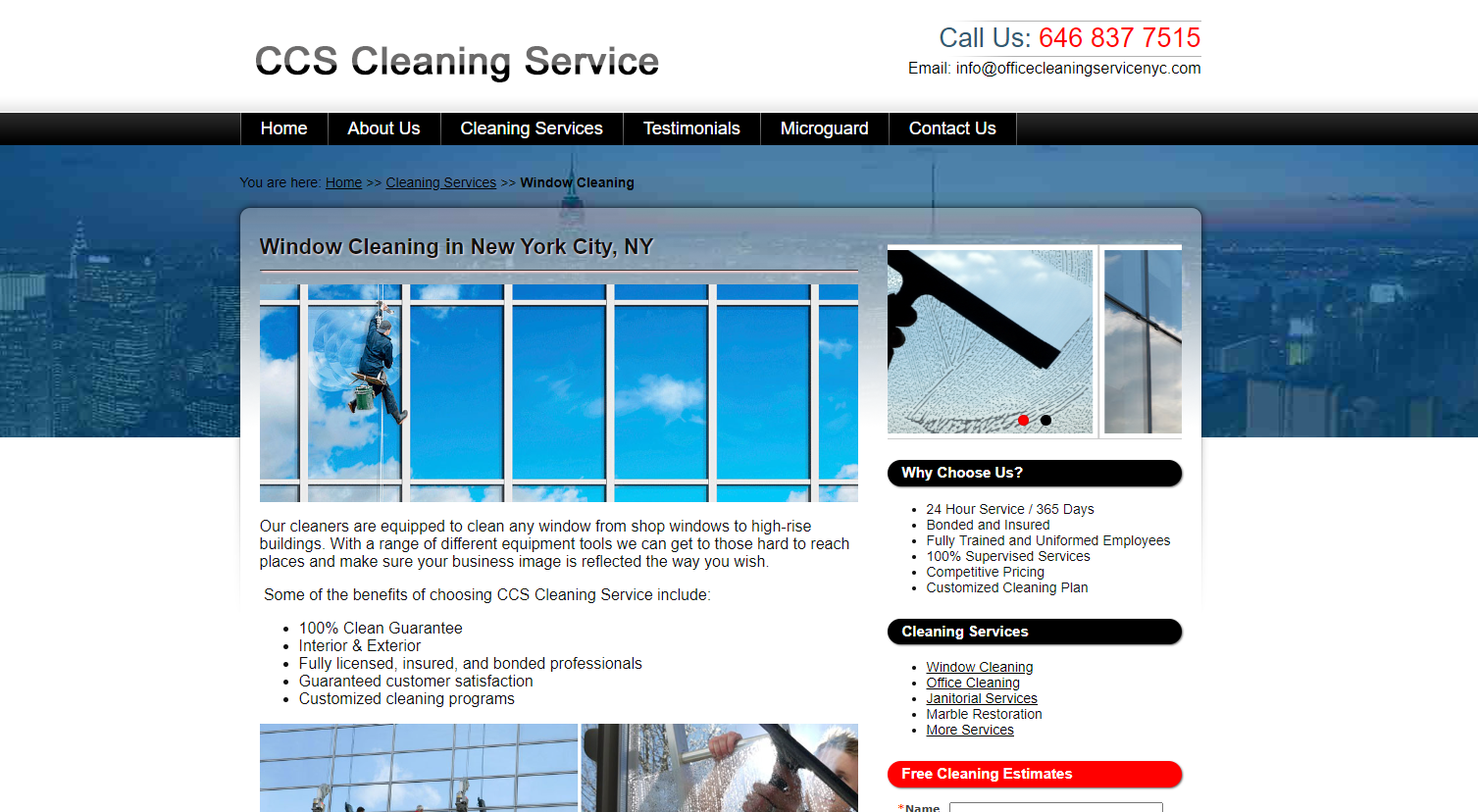 CCS homepage