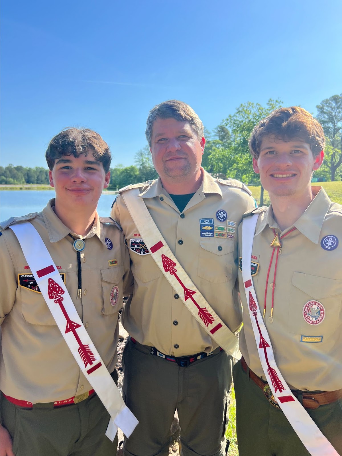 Adam Benefield as a young Scout