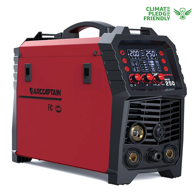 Arccaptain MIG250  is the best welder to weld anodized aluminum