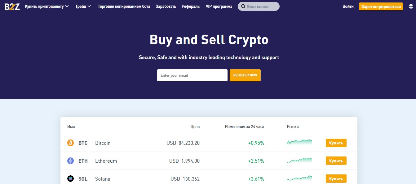 B2Z Exchange обзор
