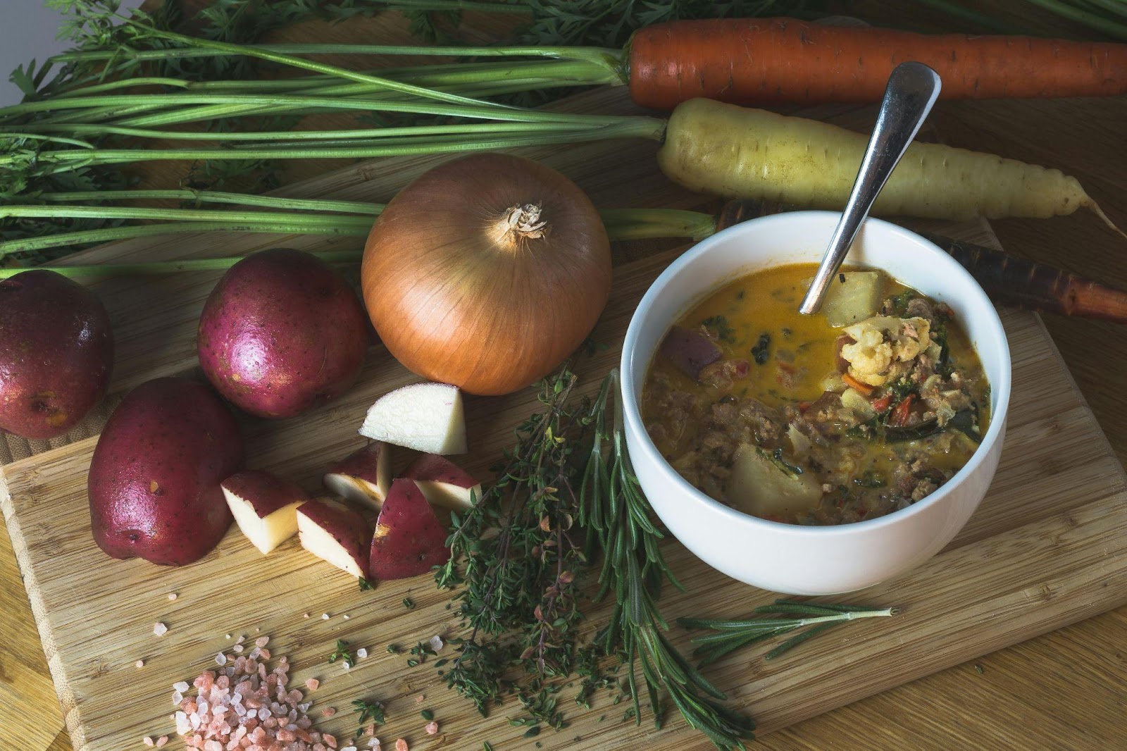 Rabbit and Root Veggie Roast