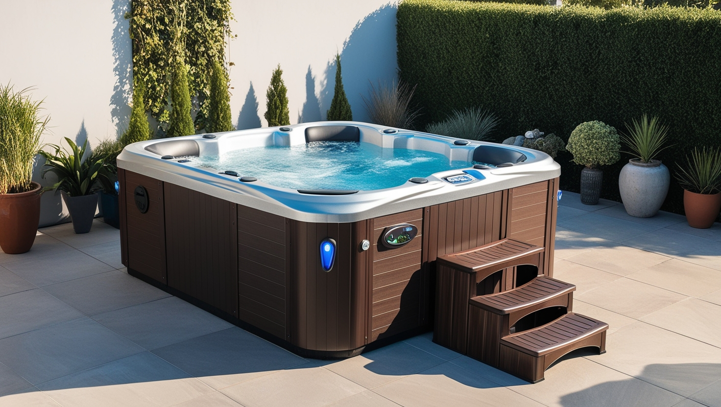 ﻿Blue Whale Professional 5-Person Luxury Spa 1