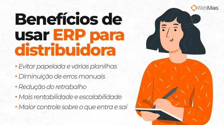 Benefícios do sistema de gestão para distribuidora