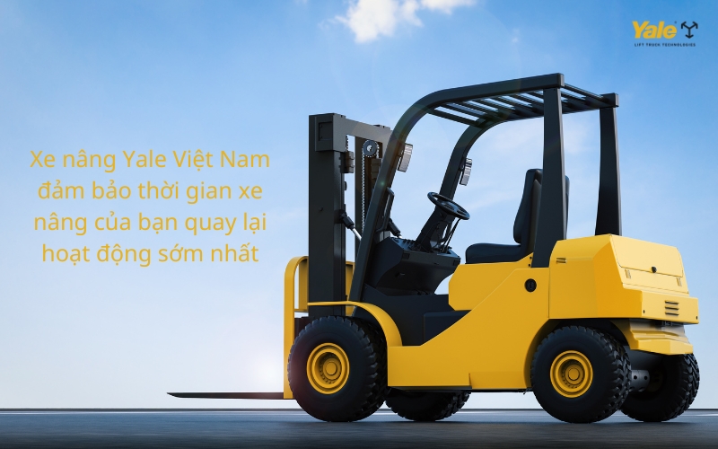 Thời gian sửa chữa xe nâng điện