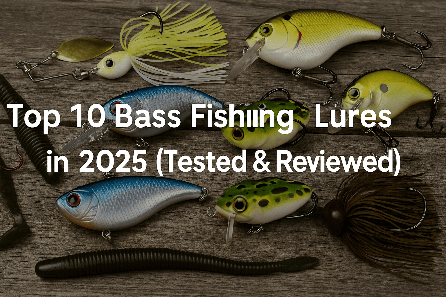 Top 10 Bass Fishing Lures in 2025 (Tested & Reviewed)