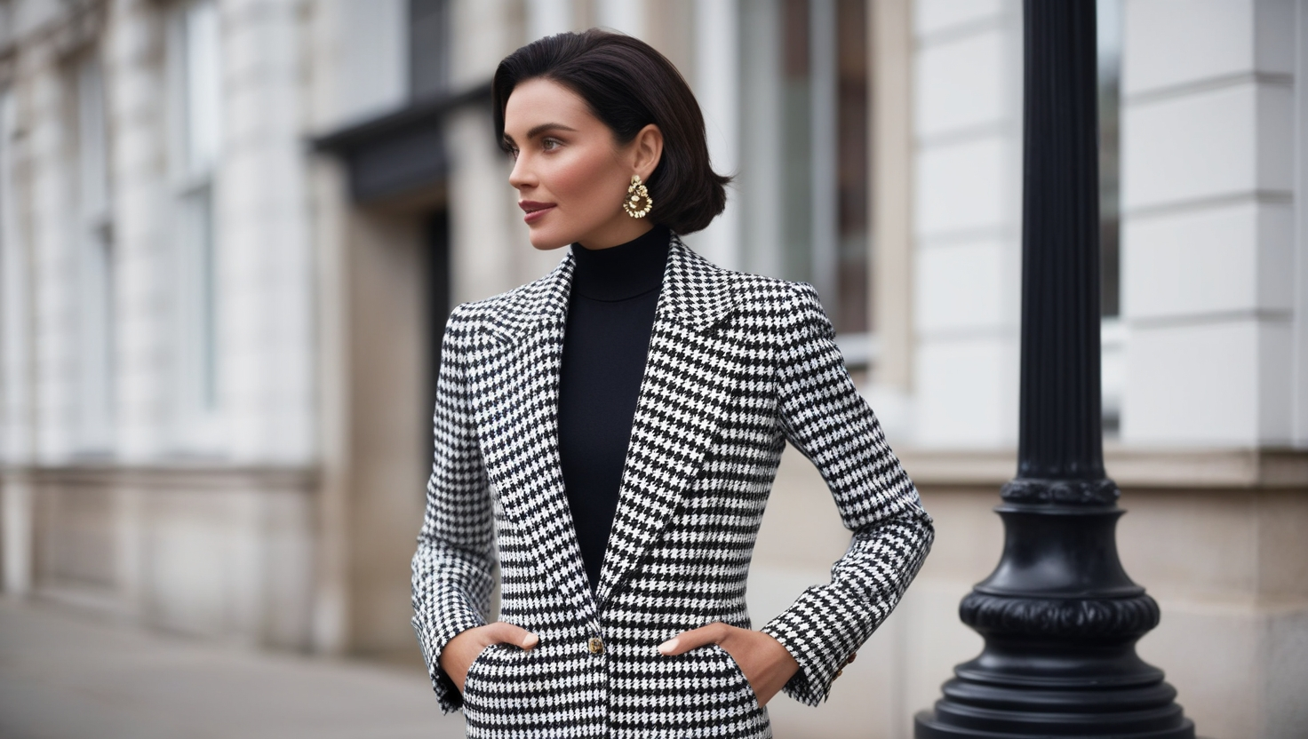 Houndstooth Jacket