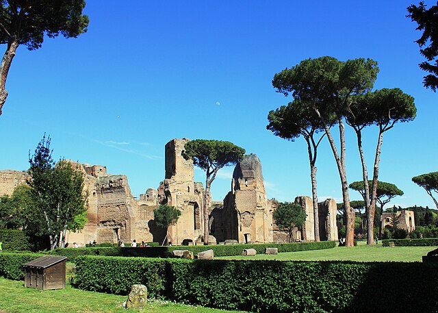 Uso moderno e scavi delle Terme di Caracalla