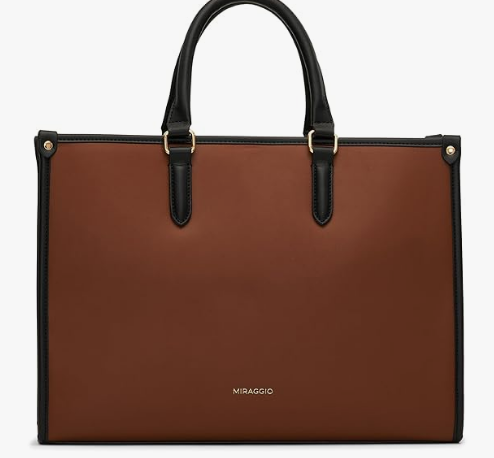 Miraggio Womens Denice Large Sized Tote Bag