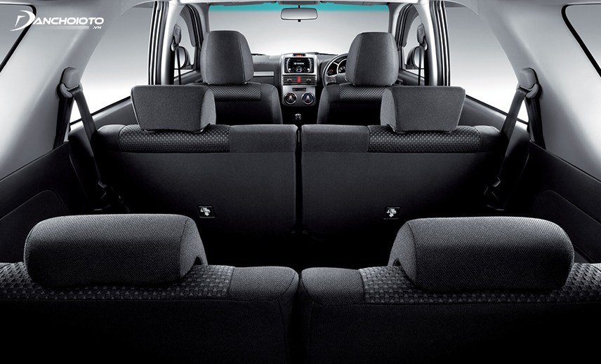 Không gian nội thất của Toyota Rush