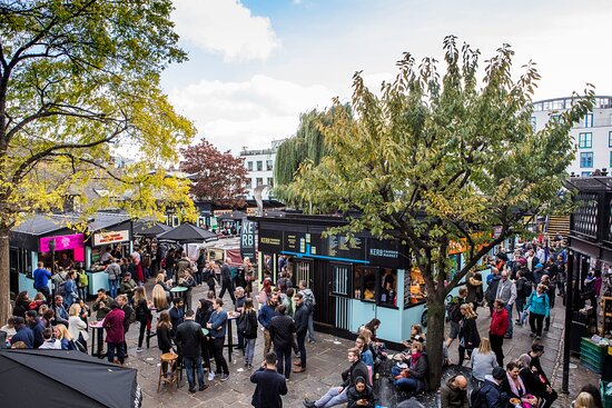 Camden Market for outdoor birthday venues in London