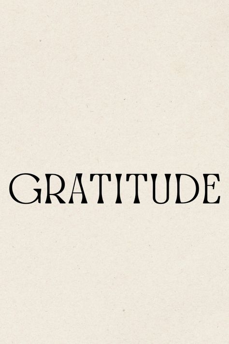 This contains an image of the word gratitude written in black 