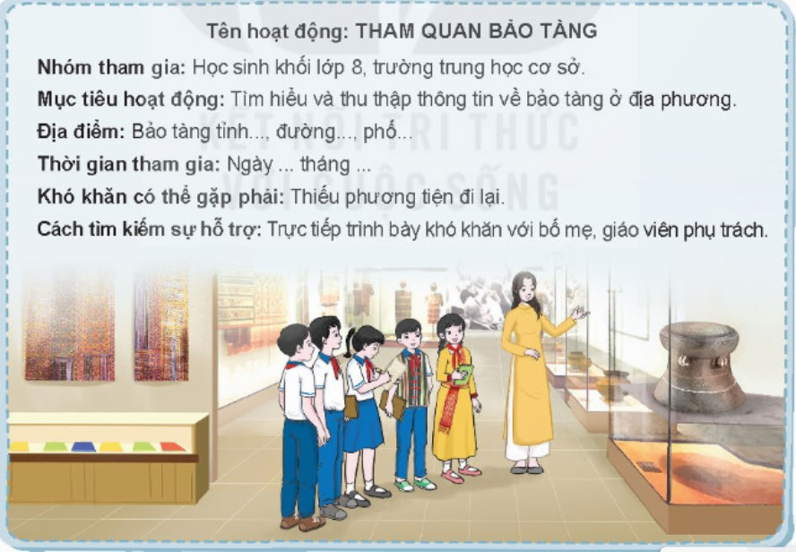 CHỦ ĐỀ 6: EM VỚI CỘNG ĐỒNG1. THAM GIA CÁC HOẠT ĐỘNG GIÁO DỤC TRUYỀN THỐNG VÀ PHÁT TRIỂN CỘNG ĐỒNG Ở ĐỊA PHƯƠNGKHÁM PHÁHoạt động 1: Tìm hiểu hoạt động giáo dục truyền thống và phát triển cộng đồng ở địa phương.Câu 1: Kể tên các hoạt động giáo dục truyền thống và phát triển cộng đồng ở địa phương.Giải rút gọn:- Hoạt động giáo dục truyền thống: viết bảng, nói không dùng loa,…- Hoạt động giáo dục phát triển cộng đồng: sử dụng máy chiếu, ứng dụng công nghệ vào giảng dạy,..   Câu 2: Chia sẻ hiểu biết của bản thân về các hoạt động giáo dục truyền thống và phát triển cộng đồng ở địa phương.Giải rút gọn:- Giáo dục truyền thống đã phát huy nét đẹp trường lớp, góp phần gìn giữ và phát triển truyền thống tốt đẹp.- Các phương pháp giáo dục đã thể hiện sự linh hoạt, sáng tạo và chủ động.Câu 3: Xác định các hoạt động giáo dục truyền thống và phát triển cộng đồng em có thể tham gia.Giải rút gọn:- Em có thể tham gia phong trào “Học tập và làm việc theo tấm gương Hồ Chí Minh”, tìm hiểu về truyền thống trường và bảo vệ môi trường trường học.- Các hoạt động giáo dục truyền thống nhà trường bao gồm cuộc thi Hội khỏe Phù Đổng, sân khấu hóa truyền thống, và các cuộc thi, hội diễn liên quan đến truyền thống nhà trường.Hoạt động 2: Tìm hiểu sự hỗ trợ khi gặp khó khăn trong quá trình tham gia các hoạt động giáo dục truyền thống và phát triển cộng đồng ở địa phươngThảo luận để xác định những khó khăn có thể gặp khi tham gia các hoạt động giáo dục truyền thống và phát triển cộng đồng ở địa phương.Giải rút gọn:Khó khăn: chưa được tiếp cận với những phương thức hoạt động giáo dục mới, thiếu phương tiện giảng dạy..…THỰC HÀNHHoạt động 3: Tham gia hoạt động giáo dục truyền thống và phát triển cộng ở địa phươngCâu 1: Thảo luận về kế hoạch tham gia các hoạt động giáo dục truyền thống và phát triển cộng đồng ở địa phương:Giải rút gọn: VẬN DỤNGHoạt động 4: Rèn luyện bản thân trong việc tham gia các hoạt động giáo dục truyền thống và phát triển cộng đồng ở địa phươngGiải rút gọn:Rèn luyện bản thân bằng cách: tham gia vào các hoạt động giáo dục truyền thống và phát triển cộng đồng ở địa phương, tìm kiếm sự hỗ trợ.2. LẬP VÀ THỰC HIỆN KẾ HOẠCH HOẠT ĐỘNG THIỆN NGUYỆNKHÁM PHÁHoạt động 1: Chia sẻ về hoạt động thiện nguyện Giải rút gọn:- Từ thiện là việc làm tốt, tự nguyện, không có vụ lợi, toan tính.- Hoạt động này thực hiện qua việc quyên góp cho người khó khăn và giúp đỡ về mặt tinh thần.- Dù là cá nhân hay tập thể, mọi hành động từ thiện đều đáng trân trọng.THỰC HÀNHHoạt động 2: Xây dựng kế hoạch hoạt động thiện nguyệnCâu 1: Xác định những hoạt động thiện nguyện có thể thực hiệnGiải rút gọn:Hoạt động có thể thực hiện: hoạt động hỗ trợ các giải chạy; quyên góp ủng hộ, dọn dẹp nơi công cộng.…VẬN DỤNGHoạt động 3: Thực hiện các hoạt động thiện nguyệnGiải rút gọn:Chủ động và tích cực thực hiện những hoạt động, việc làm thiện nguyện trong cuộc sống hằng ngày để giúp đỡ những người gặp khó khăn.Câu 1: Các hoạt động giáo dục truyền thống và phát triển cộng đồng em có thể tham gia là?Tổng vệ sinh trường học, địa bàn nơi em sốngTham gia các hoạt động thiện nguyện ở địa phươngTham gia các lễ hội truyền thống ở địa phươngCả ba đáp án trên đều đúngGiải rút gọn:Chọn: cả ba đáp án trên đều đúngCâu 2: Đâu không phải là cách chia sẻ khó khăn khi em gặp người hỗ trợ?Trình bày khó khăn khi mà em gặp phảiNói rõ những điều em mong muốnLắng nghe ý kiến tư vấn, hỗ trợKhông nói hết ra suy nghĩ của bản thânGiải rút gọn:Chọn: không nói hết ra suy nghĩ của bản thânCHỦ ĐỀ 6: EM VỚI CỘNG ĐỒNG