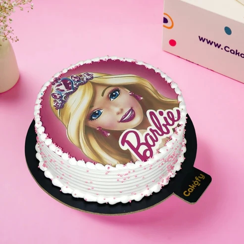 Barbie Theme Cake | Cakofy