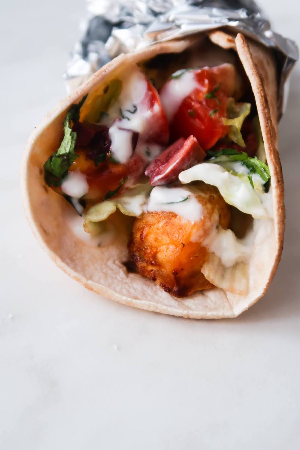 Mediterranean salmon wraps easy clean eating recipe