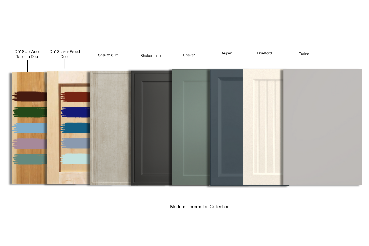 IKEA Hack Replacing Doors with Custom Cabinets