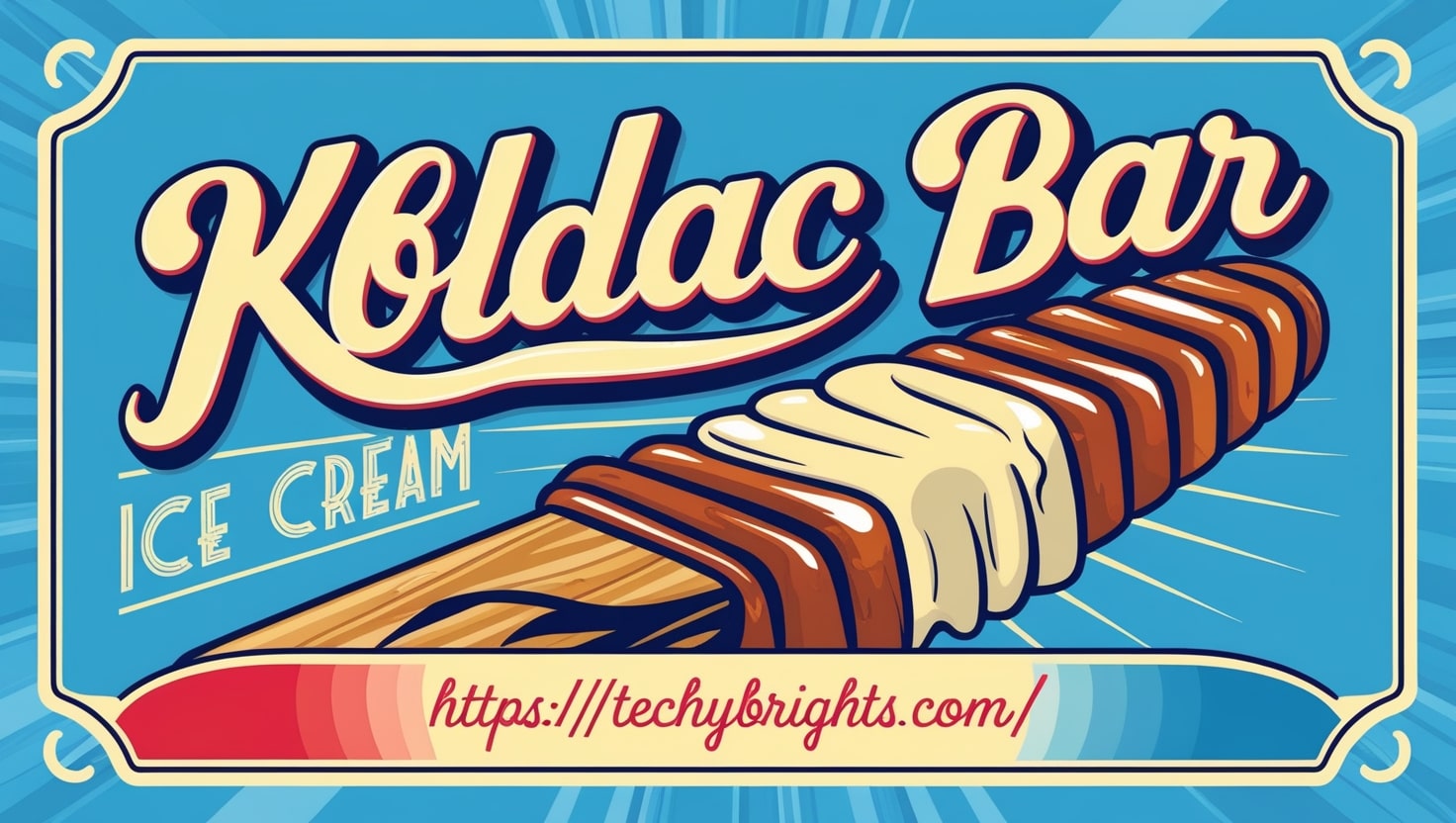 Koldac Bar Ice Cream Food Label