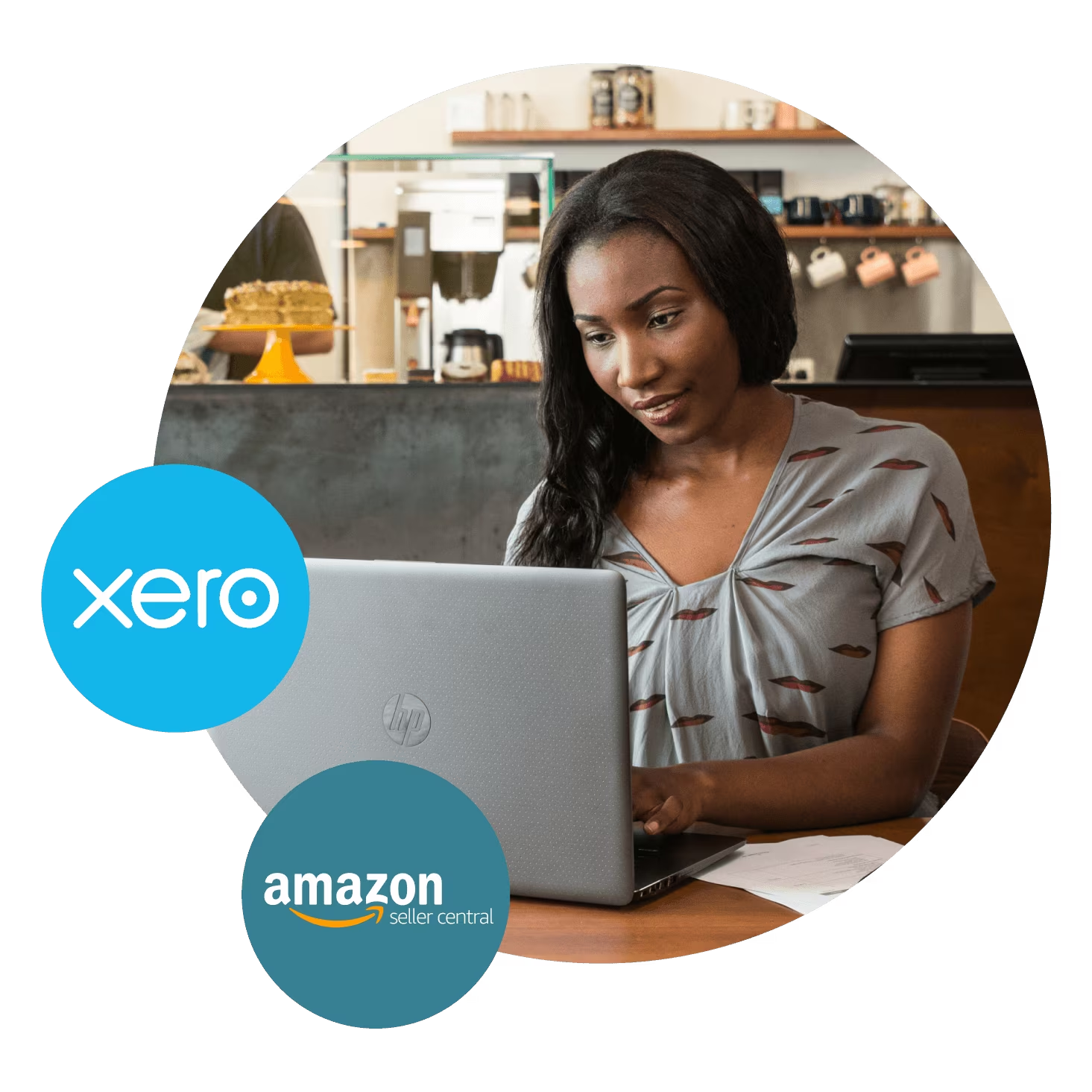Visual of the Xero and Amazon plugin, key tools for eCommerce businesses