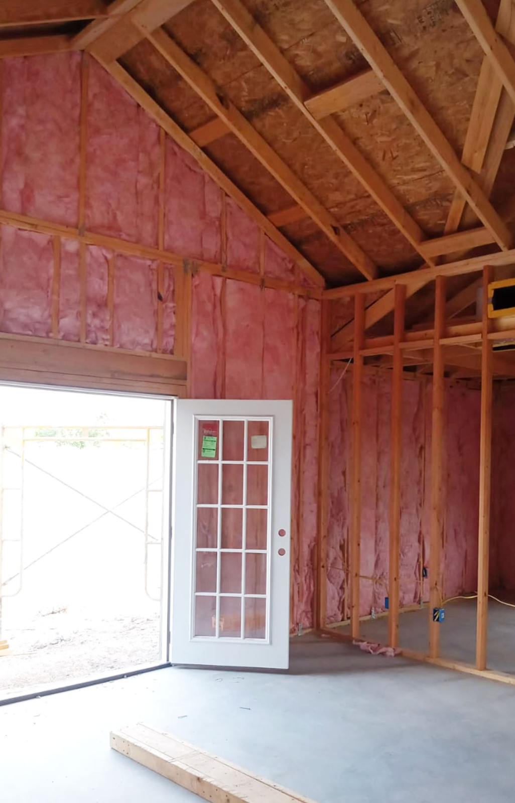 how to insulate the garage