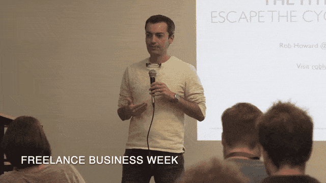 My speech at Freelance Business Week