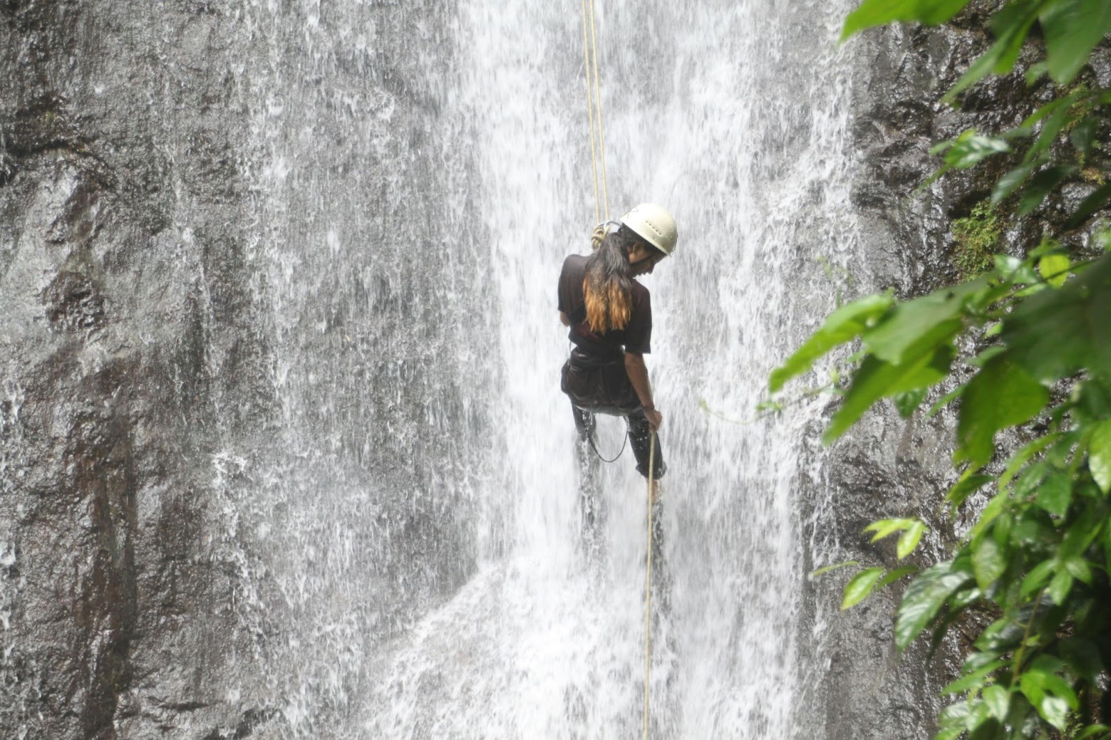 Rappeling in Costa Rica