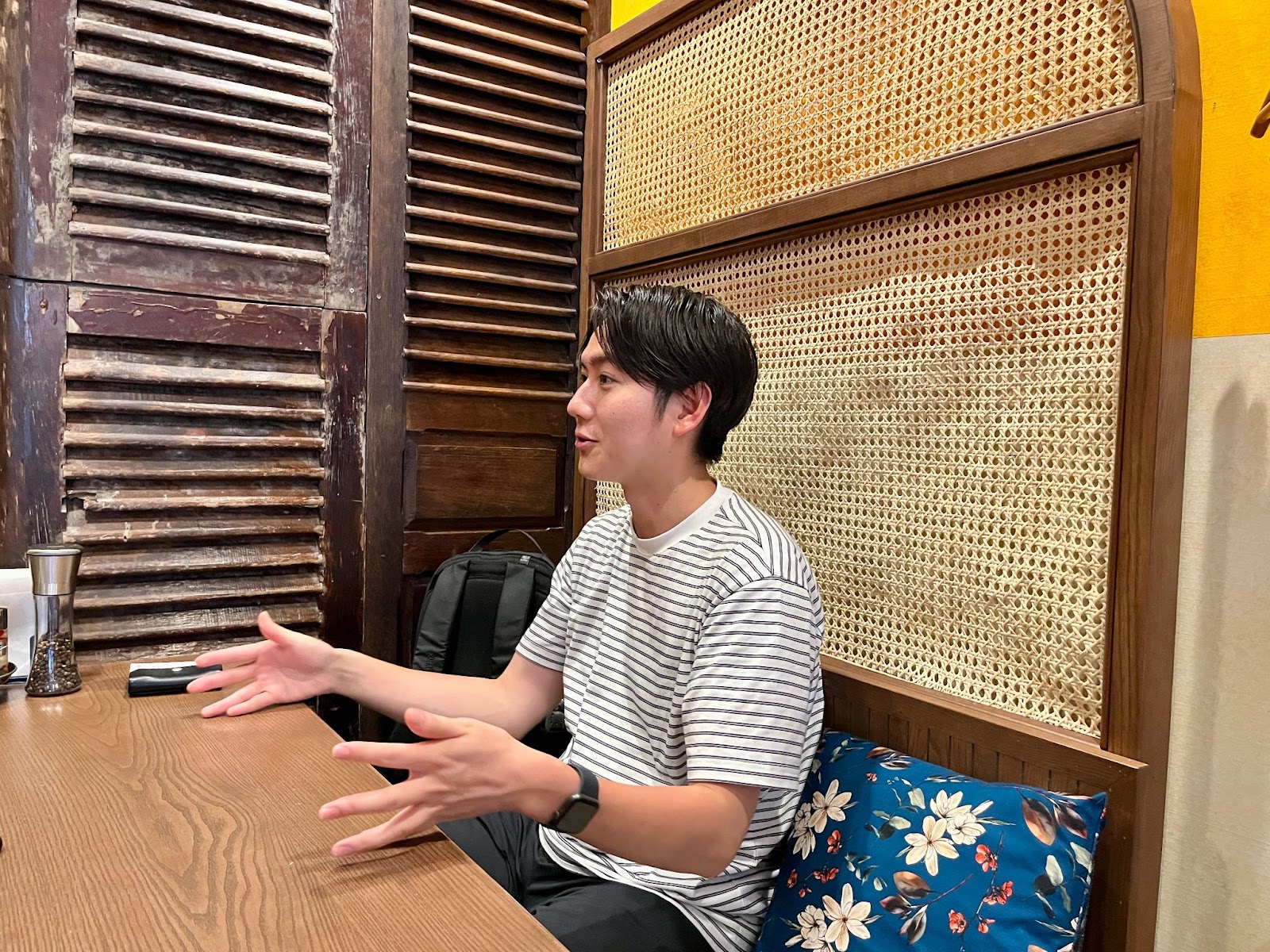 SADEC TOKYOの大橋さんとの対談様子④