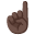☝🏿