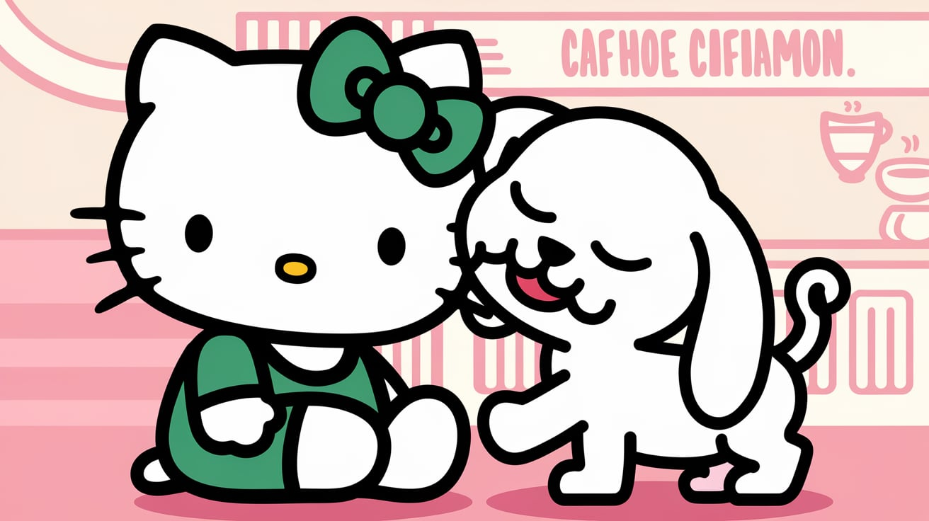 Cinnamoroll:emjaq6vqzvm= Hello Kitty