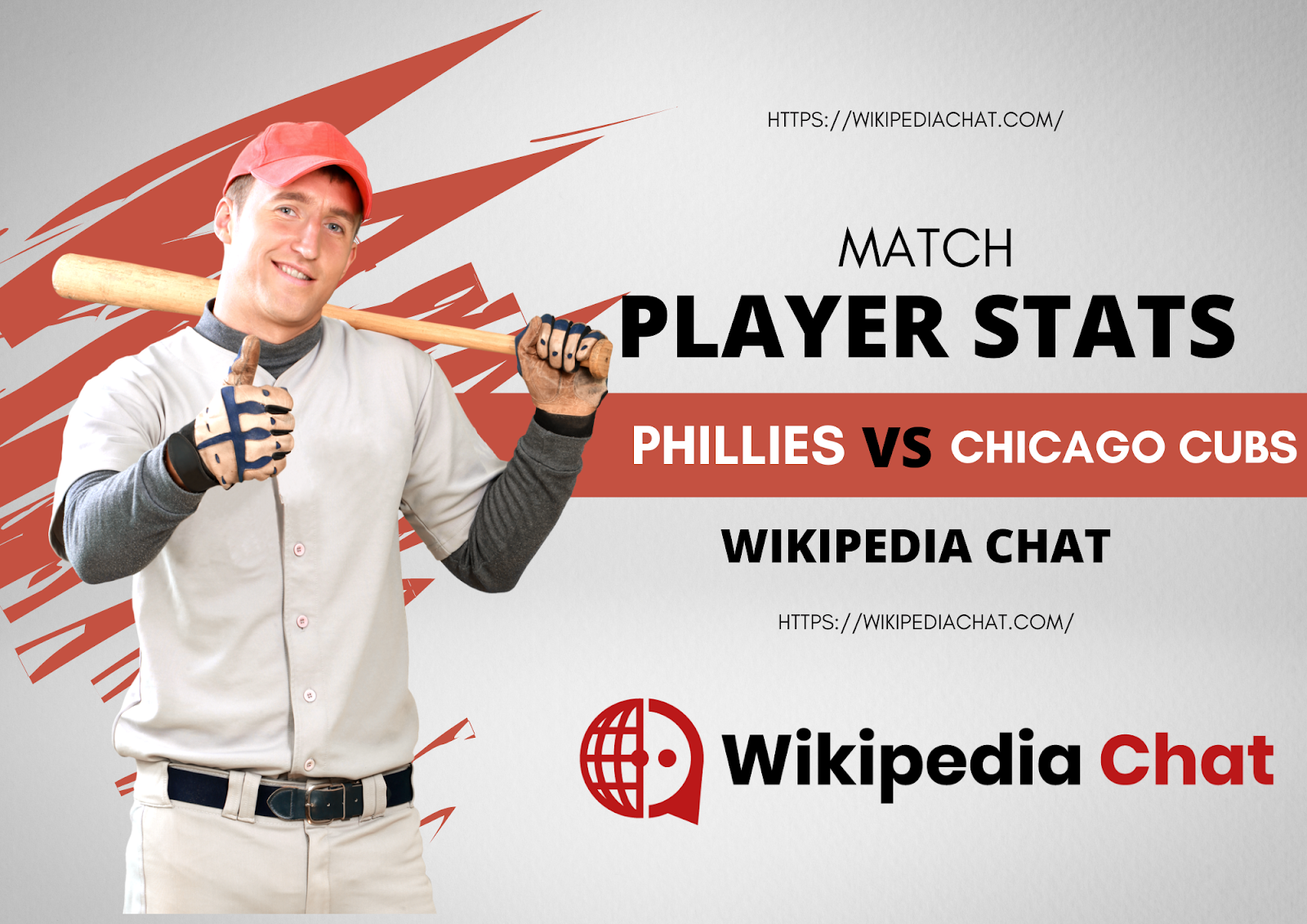 phillies vs chicago cubs match player stats