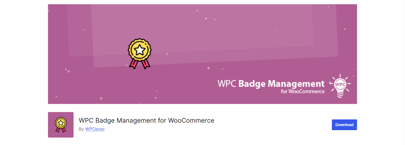 A standard badge management plugin for WooCommerce stores
